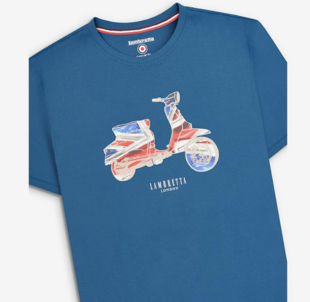 Lambretta Scooter Flag Tee
