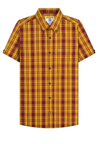 Lambretta Short Sleeve Check Shirt