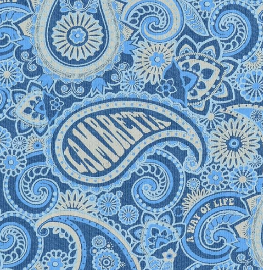 Lambretta Paisley Brand Polo