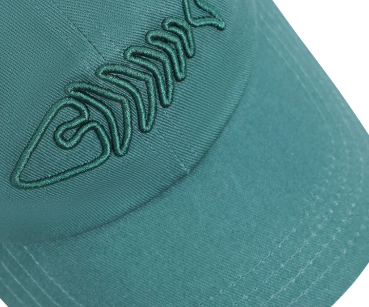 Weird Fish Bude Branded Twill Cap Deep Teal