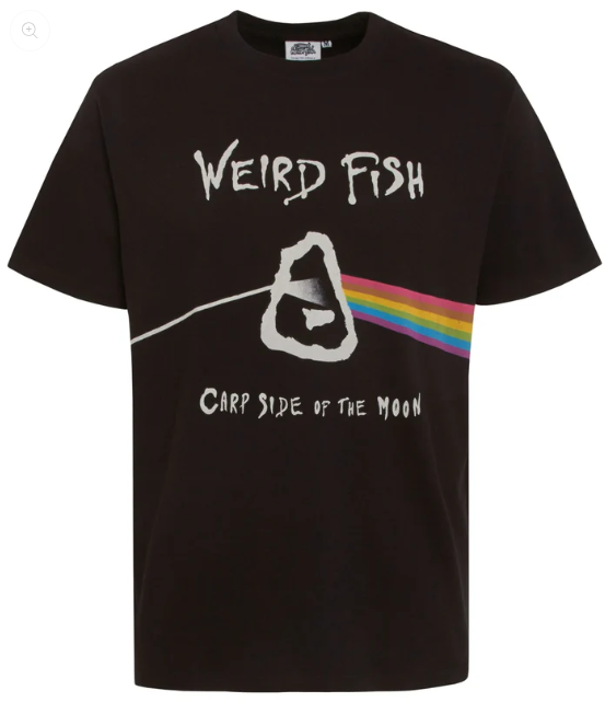 Weird Fish Carp Side of The Moon Tee