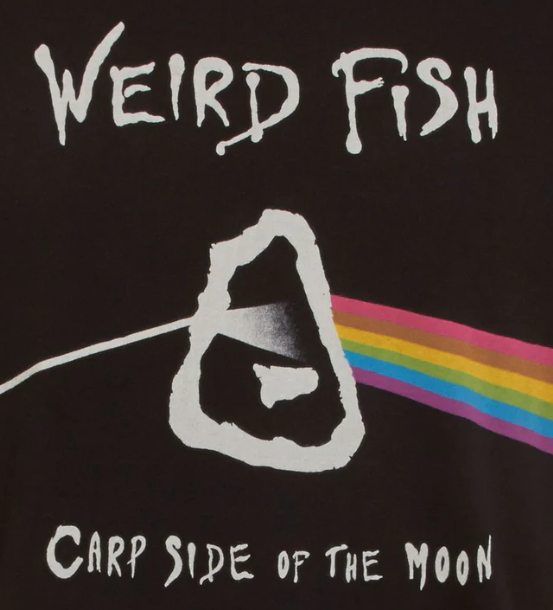Weird Fish Carp Side of The Moon Tee
