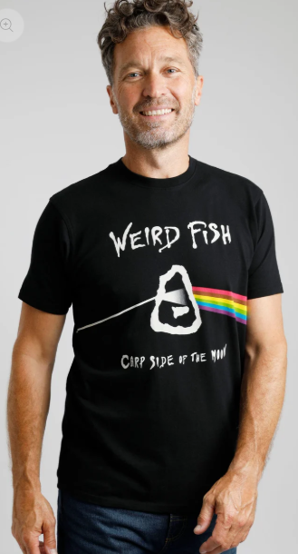 Weird Fish Carp Side of The Moon Tee