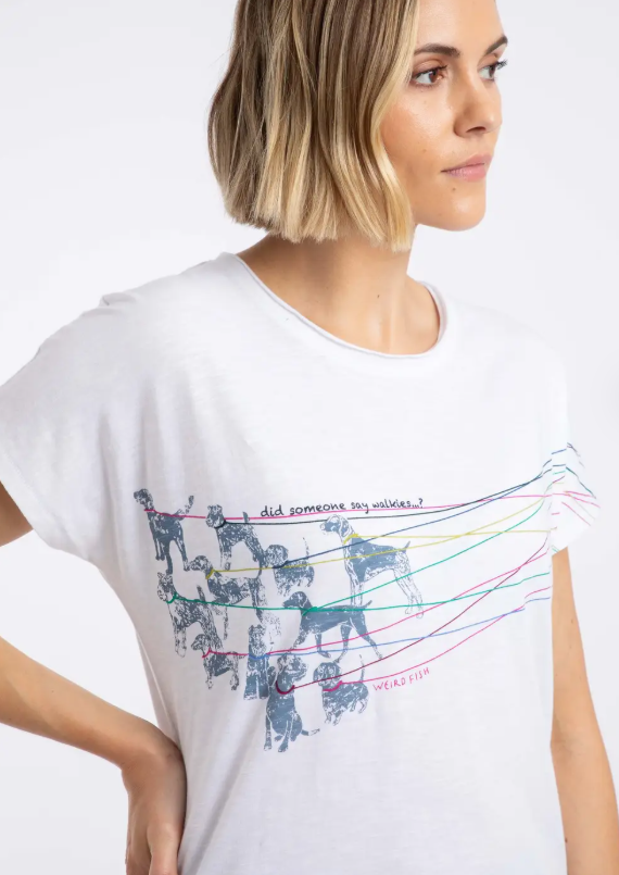 Weird Fish Take the Lead Tee