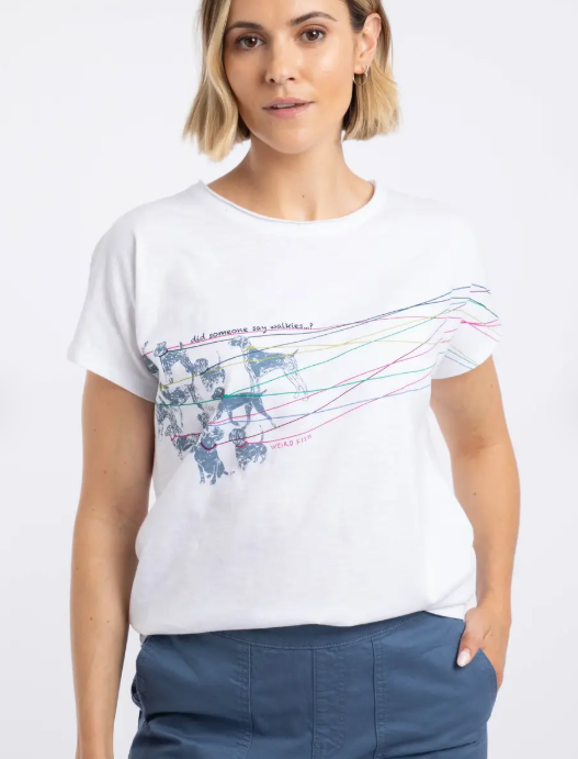 Weird Fish Take the Lead Tee