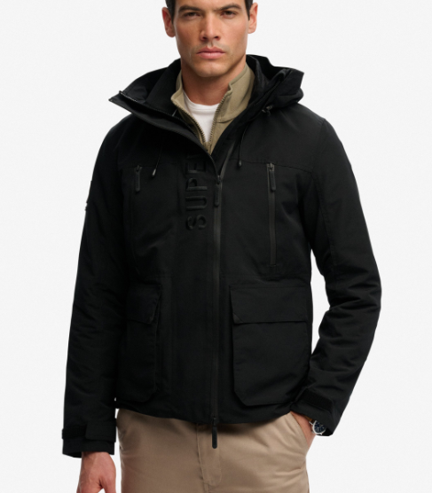 Superdry Hooded Ultimate Embroidered Windbreaker Jacket