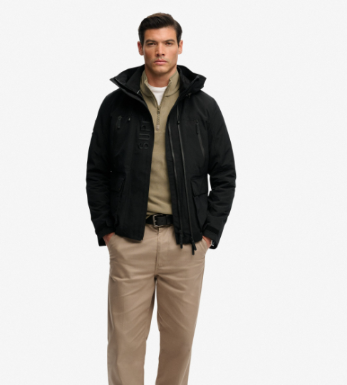 Superdry Hooded Ultimate Embroidered Windbreaker Jacket