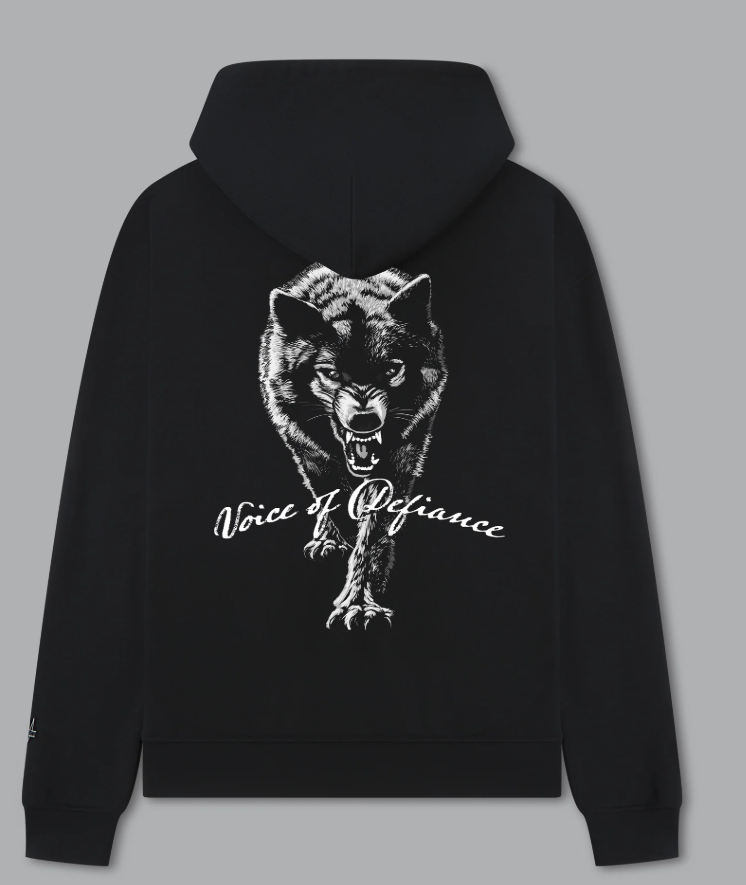 Voice Of Defiance - Neighbourhood (Prowling Wolf) Oversized Hood