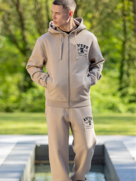 Avere Paradiso Black Open Hem Sweatpants