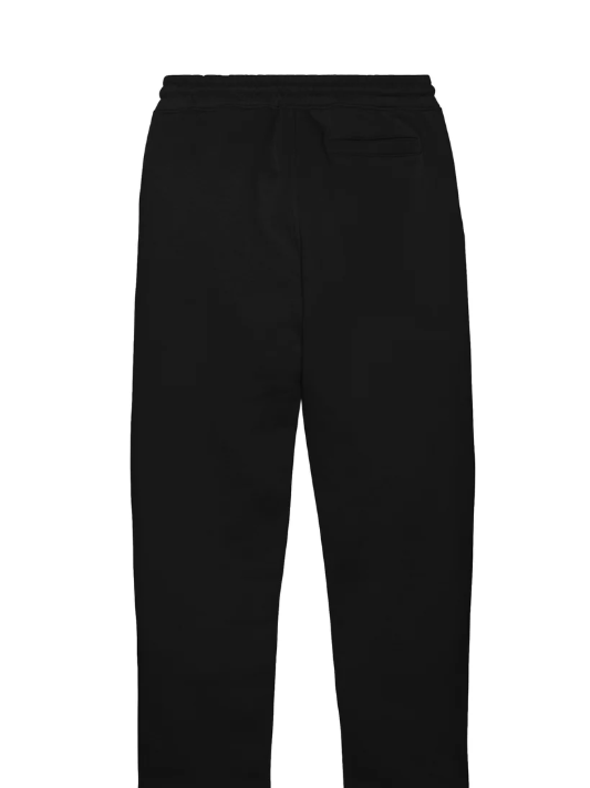 Avere Paradiso Black Open Hem Sweatpants