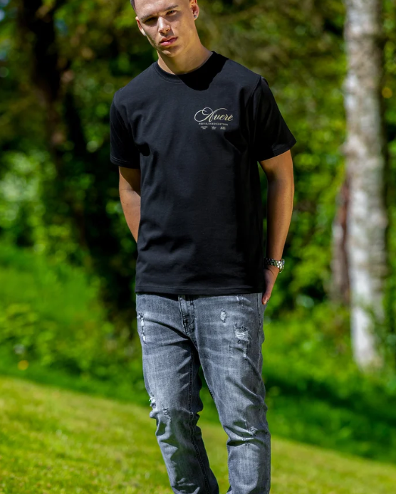 Avere Mura Architectural Black T Shirt