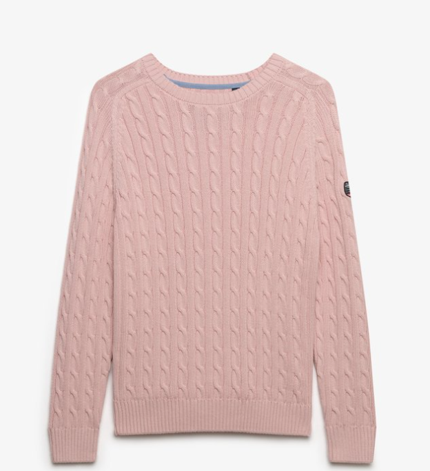 Superdry Slouchy Cable  Knit Jumper