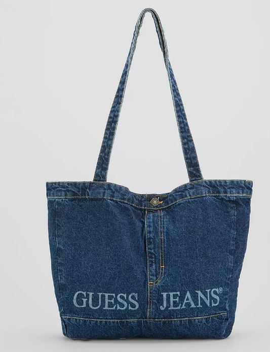 Guess Denim Jeans Tote Bag