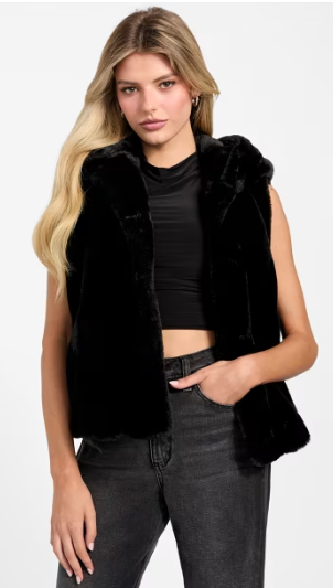 Guess Sophy Faux Fur Vest