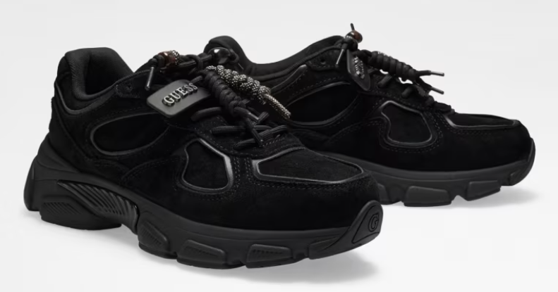 Guess Irrina Genuine Leather Sneakers - Women's