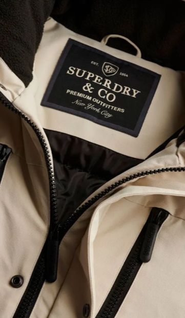 Superdry City Padded Parka Coat - Men's