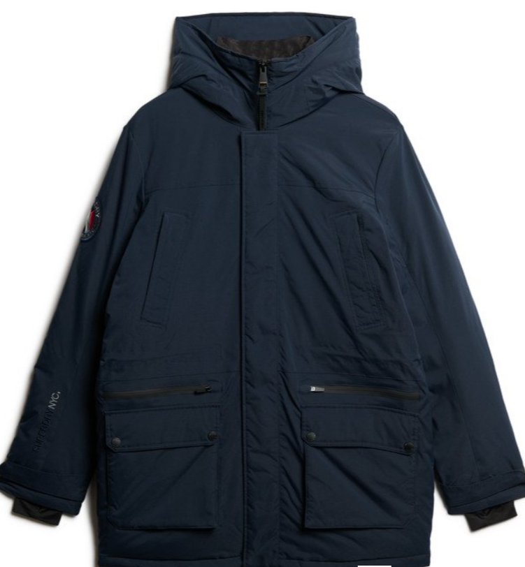 Superdry City Padded Parka Coat - Men's