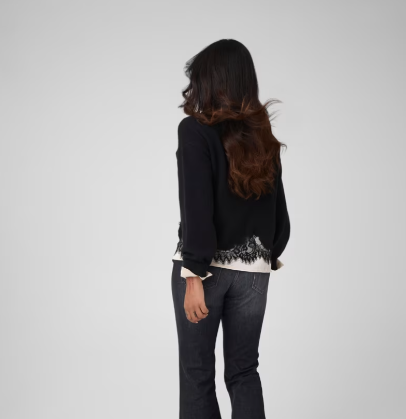 Guess Hayden Lace Sweater - Women's