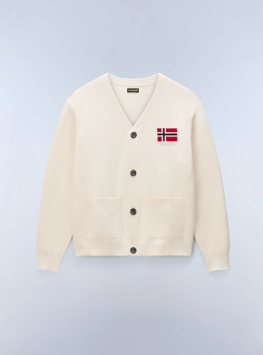 Napapijri Taranger V Neck Cardigan - Men's