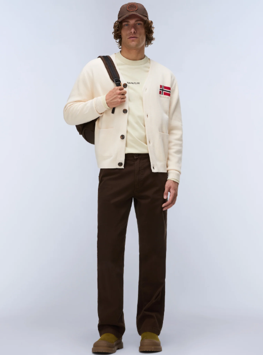 Napapijri Taranger V Neck Cardigan - Men's