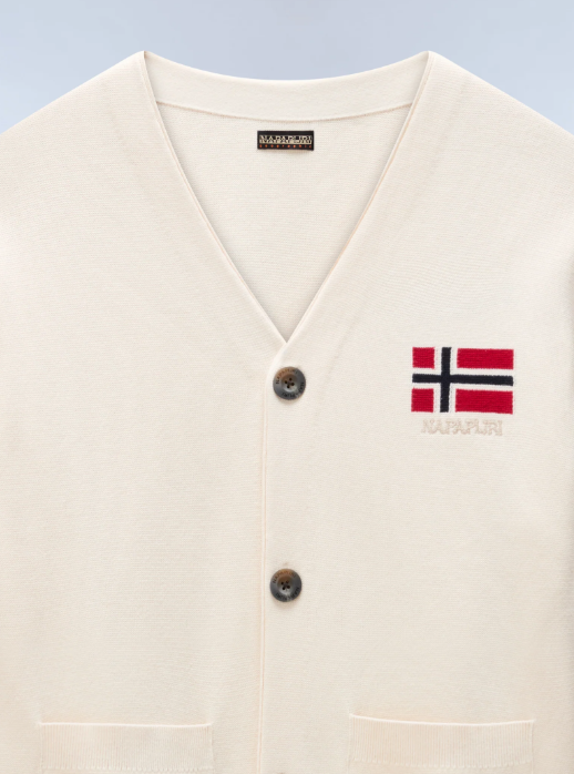 Napapijri Taranger V Neck Cardigan - Men's
