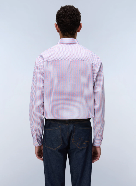 Napapijri Terra Long Sleeve Check Shirt - Men's