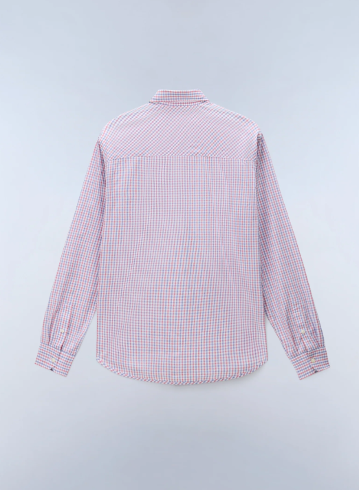 Napapijri Terra Long Sleeve Check Shirt - Men's