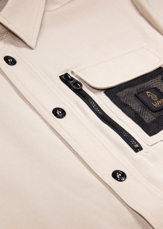 Luke Hulan Pocket Detail Long Sleeved Shirt