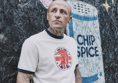 Trojan Flag Logo Tee