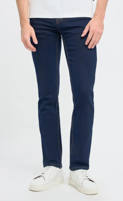 Cavani Jeans Milano Slim Fit Men's Denim Pants in Classic Black, Navy & Stonewash Colors