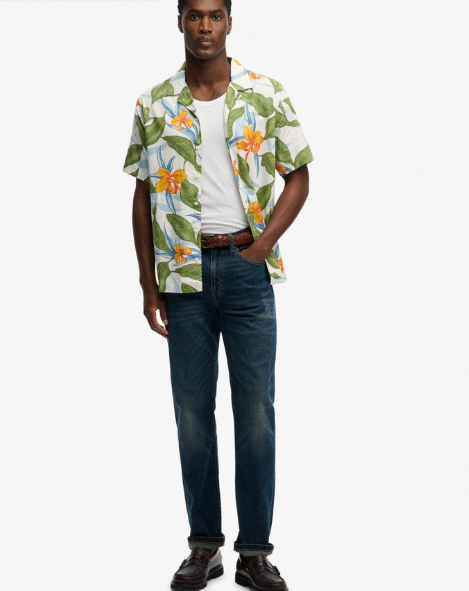 Hawaiian Print Short Sleeve Shirt