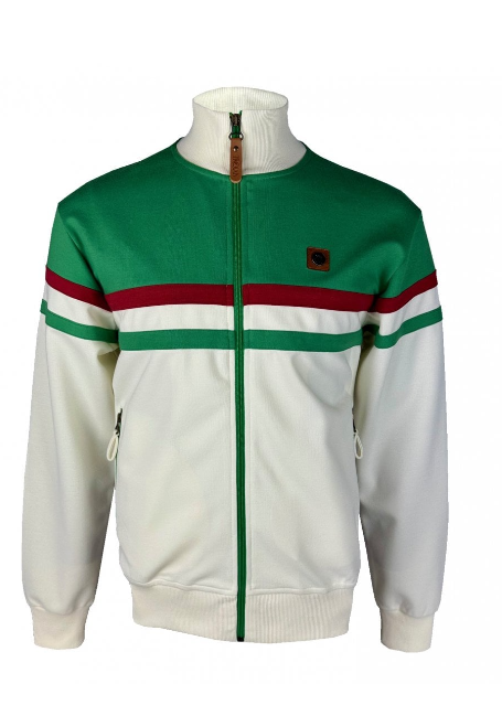 Trojan Panel Stripe Track Top