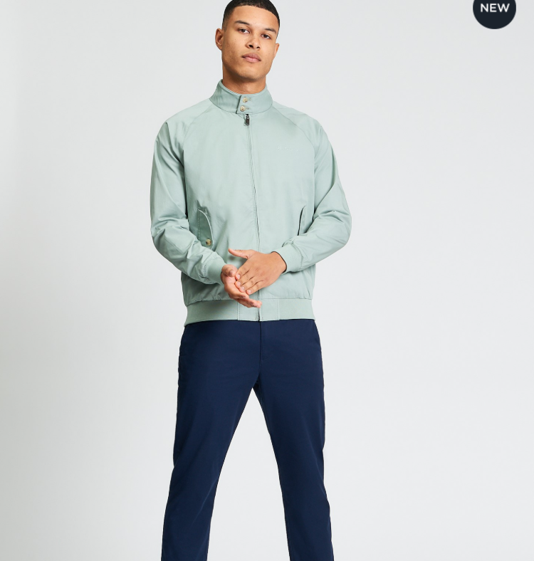 Ben Sherman Signature Harrington Check Lined Jacket