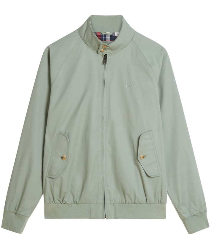 Ben Sherman Signature Harrington Check Lined Jacket