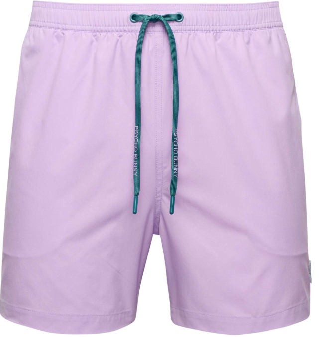 Psycho Bunny Samos Men's hydrochromic printed swim trunk