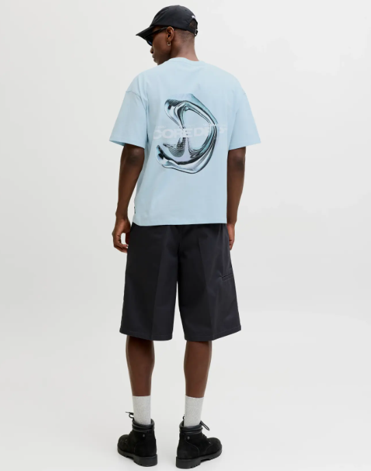 Jack & Jones Biarritz Chrome Print Tee