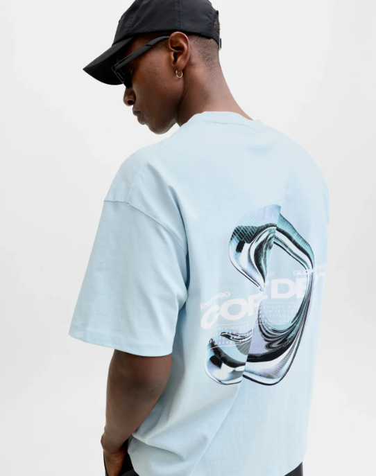 Jack & Jones Biarritz Chrome Print Tee