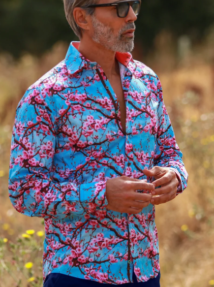 Claudio Lugli Cherry Blossom Shirt