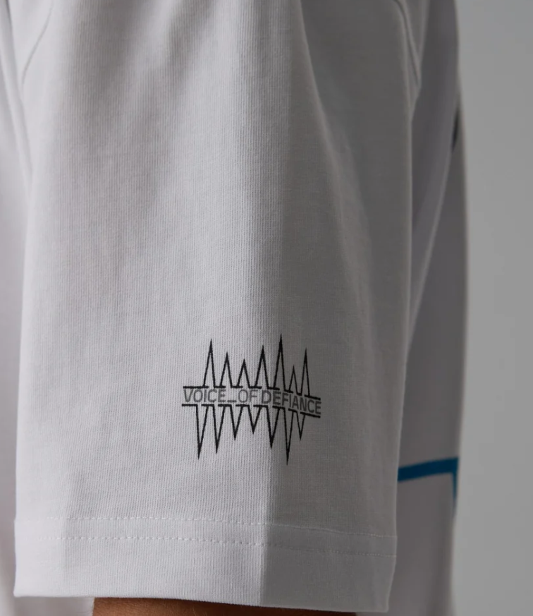 Voice of Defiance - White Lines Cherry Tee
