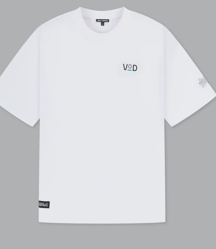 Voice of Defiance - White Lines Cherry Tee