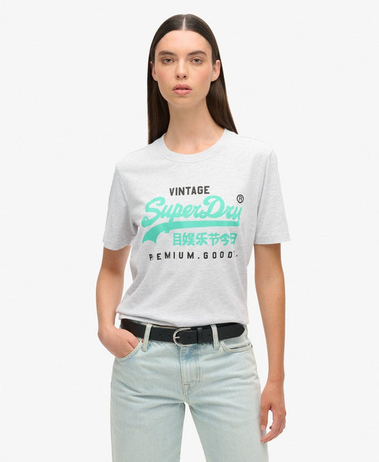 Superdry Puff Printed VL Relaxed Tee (Women's)