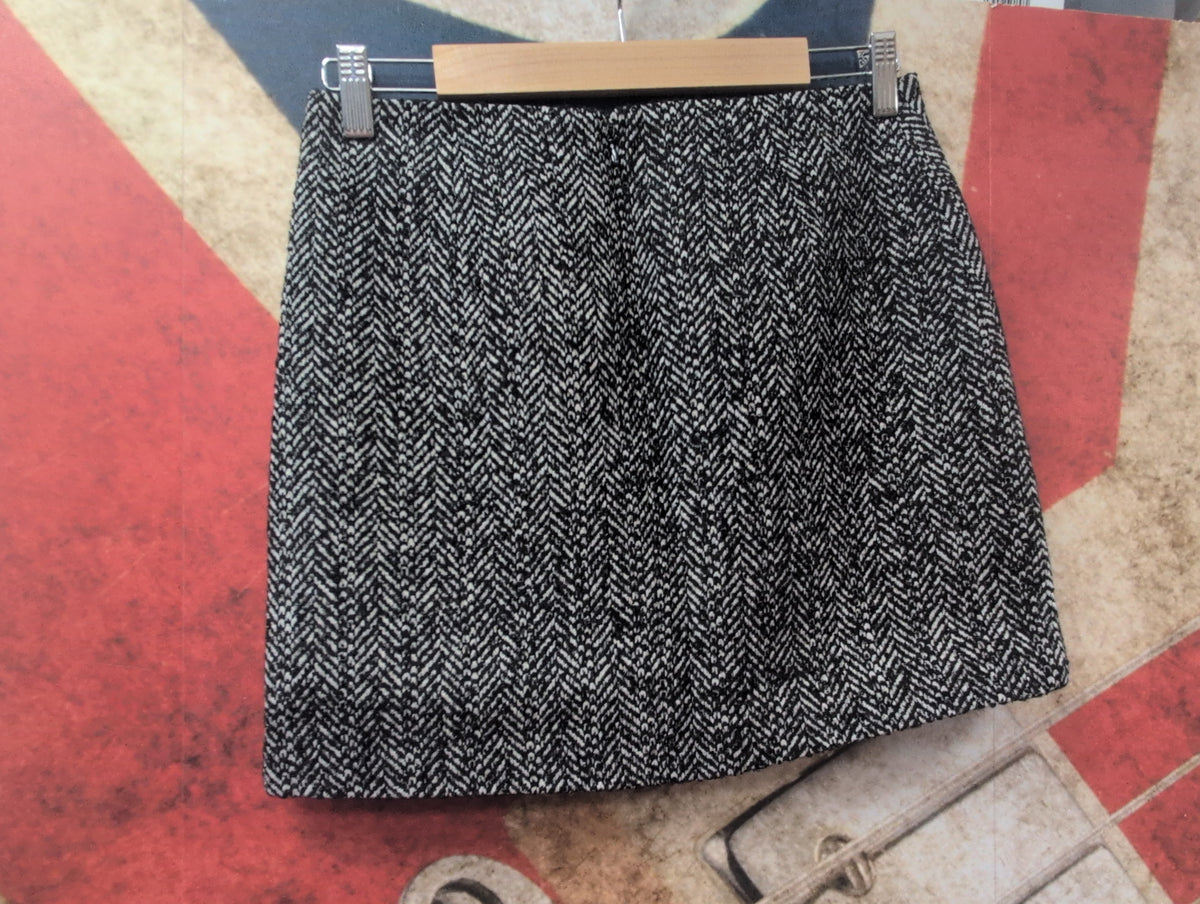Guess Jenny Fringes Herringbone Skirt - Women's