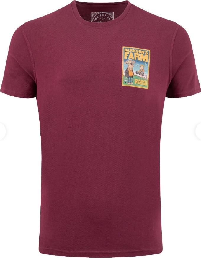 Weird Fish Barkson Farm Graphic T-Shirt