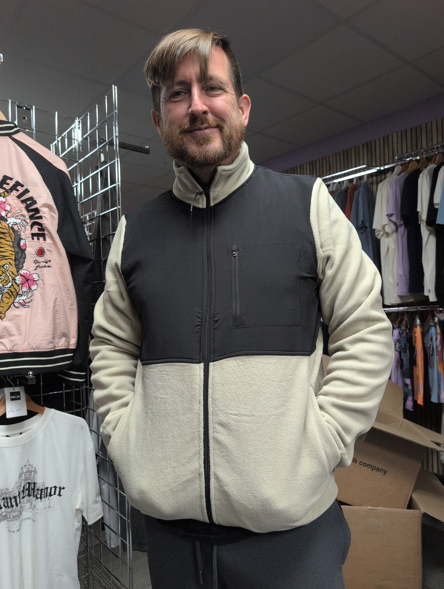 Blend BHMario Zipped Fleece Jacket
