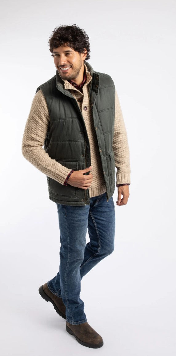 Weird Fish Dover Wadded Field Gilet