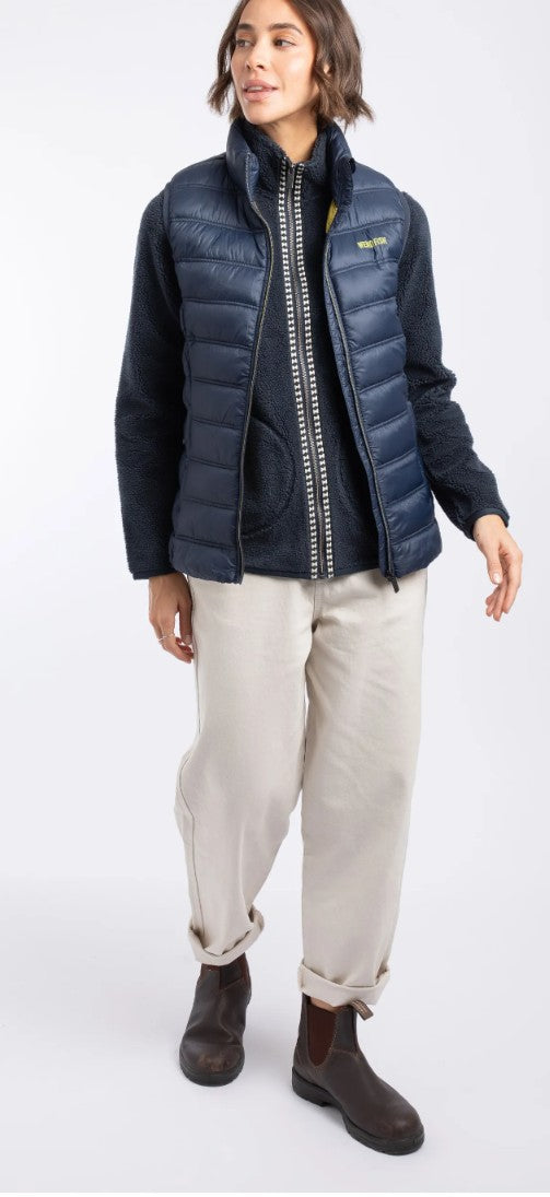 Weird Fish Atissa Padded Gilet - Women's