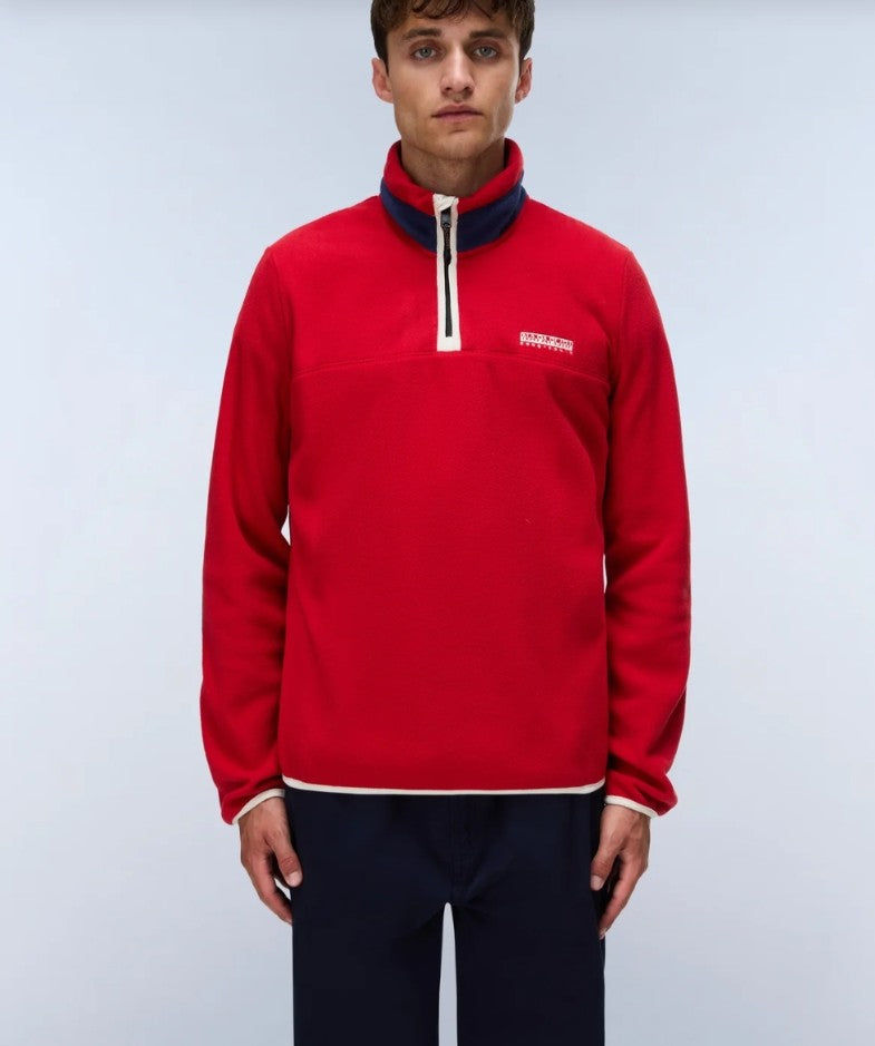 Napapijri Dergana Half Zip Fleece - Men's