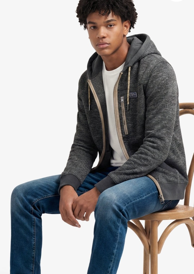 Superdry Storm Fleece Zip Hoodie