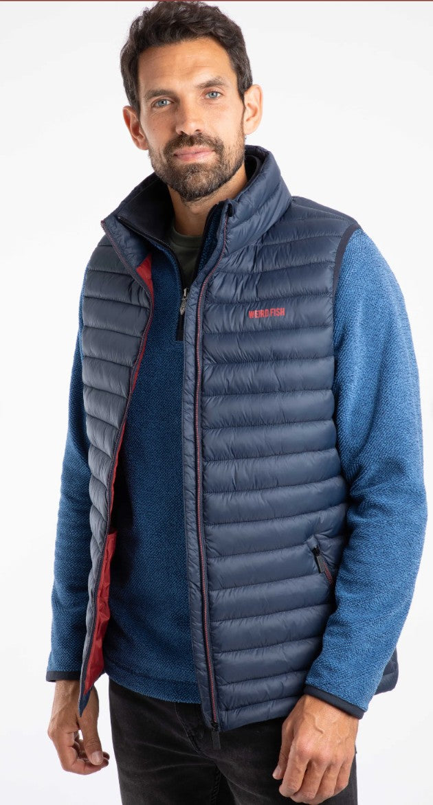 Weird Fish Langtree Lightweight Showerproof Gilet