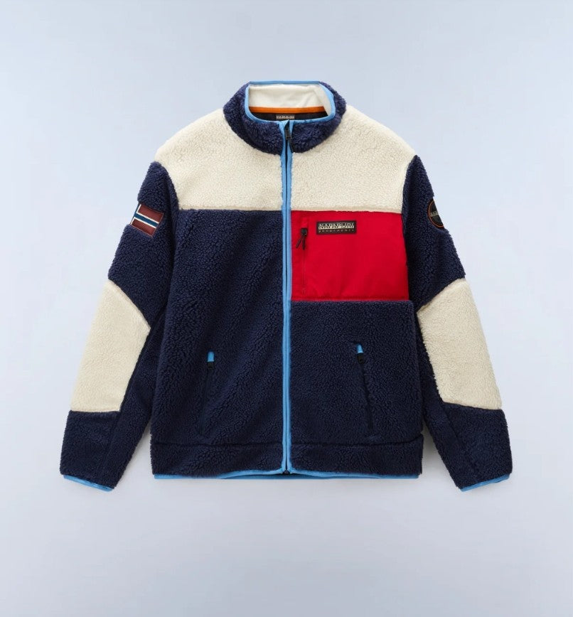 Napapijri Yupik Full Zip Fleece Jacket - Men's